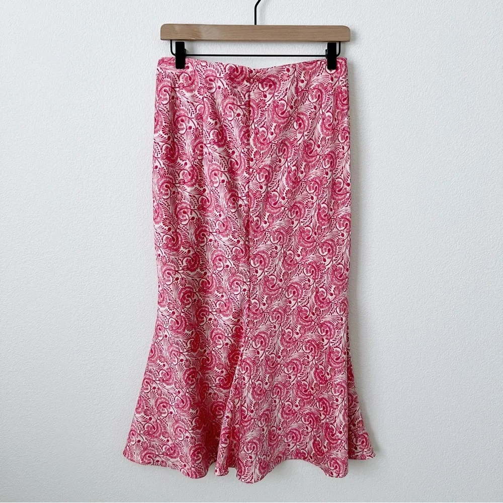 J. Crew Flare Slip Skirt - Picture 2 of 4